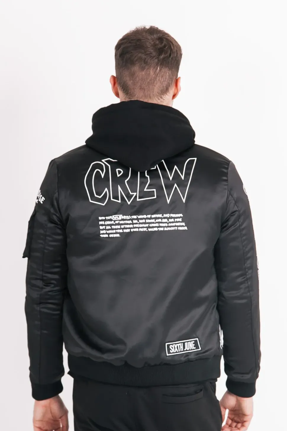 Bombers Patchs Crew Noir