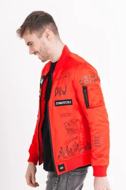Bombers Patchs Crew Rouge