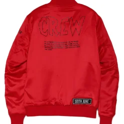 Bombers Patchs Crew Rouge