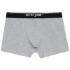 Boxer Uni Bande Gris