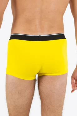Boxer Uni Bande Jaune