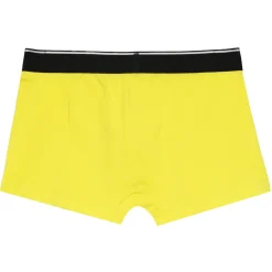 Boxer Uni Bande Jaune