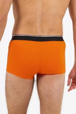 Boxer Uni Bande Orange