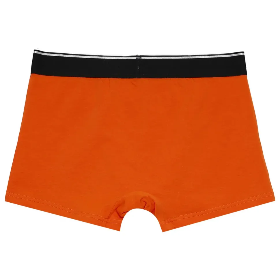 Boxer Uni Bande Orange