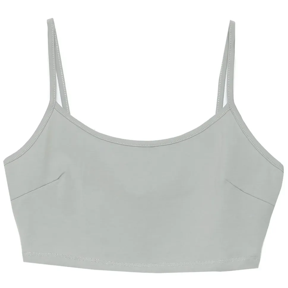 Brassiere Bretelles Logo Imprime Vert