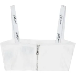 Brassiere Cotelee Signature Blanc