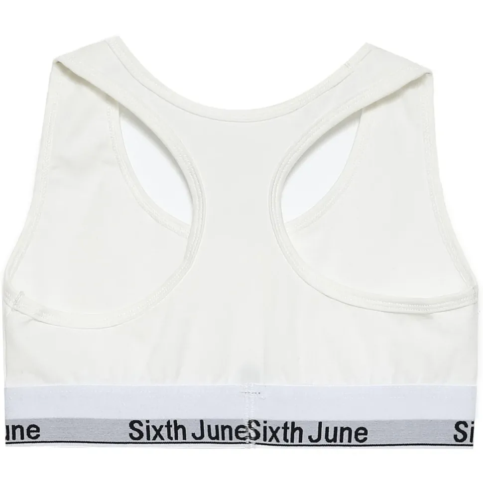 Brassiere Dos Croise Blanc