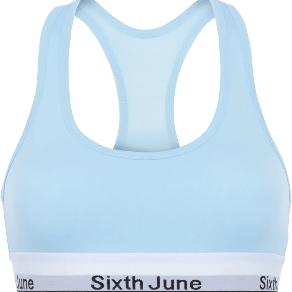 Brassiere Dos Croise Bleu