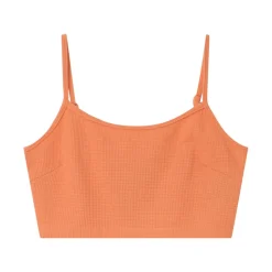 Brassiere Gaufree Logo Orange