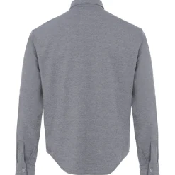 Chemise Manches Longues Gris