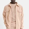 Chemise Plissee Loose Beige