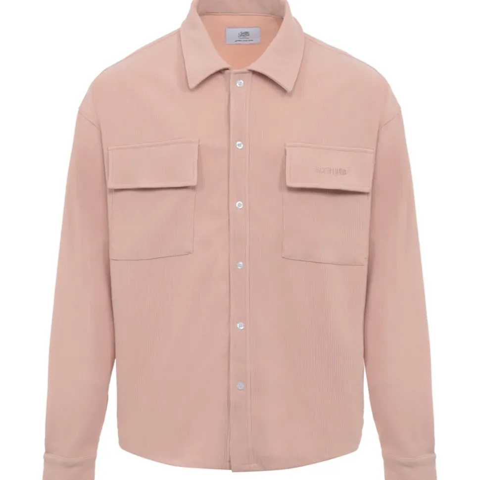 Chemise Plissee Loose Beige