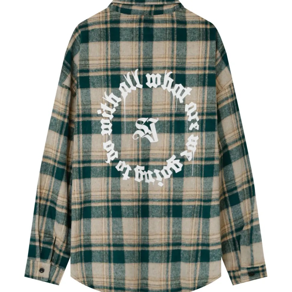 Chemise Tartan Polaire Vert