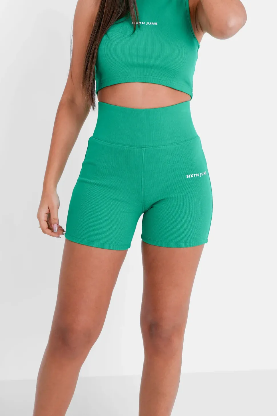 Cycliste Court Cotele Logo Vert