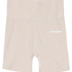 Cycliste Court Logo Blanc Casse