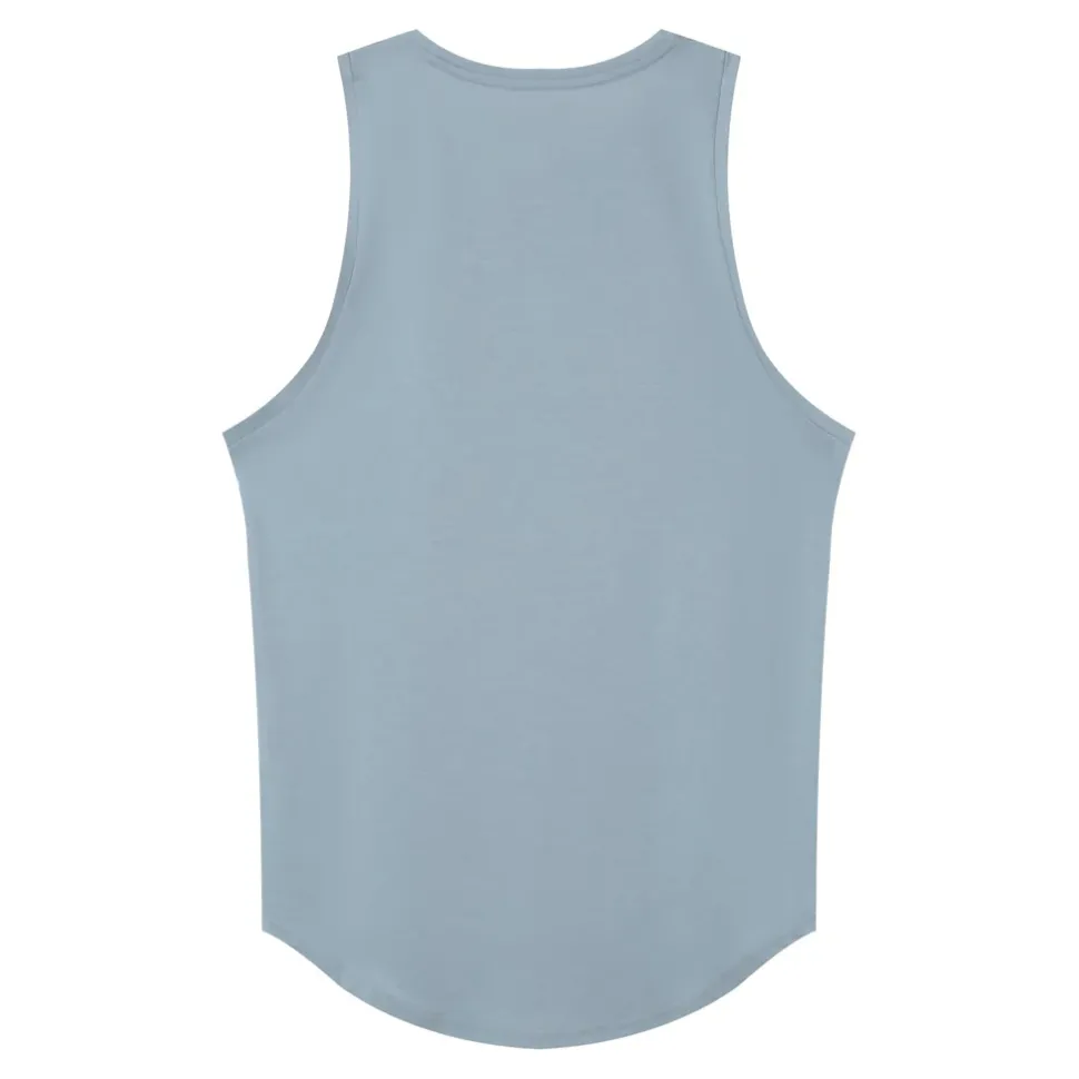 Debardeur Logo Incurve Bleu Clair