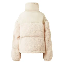 Doudoune Bi Matiere Sherpa Beige