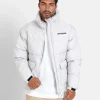 Doudoune Courte Matelassee Blanc