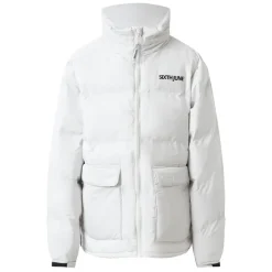 Doudoune Courte Matelassee Blanc