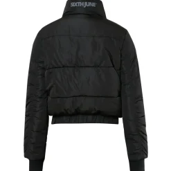 Doudoune Courte Matelasse Noir