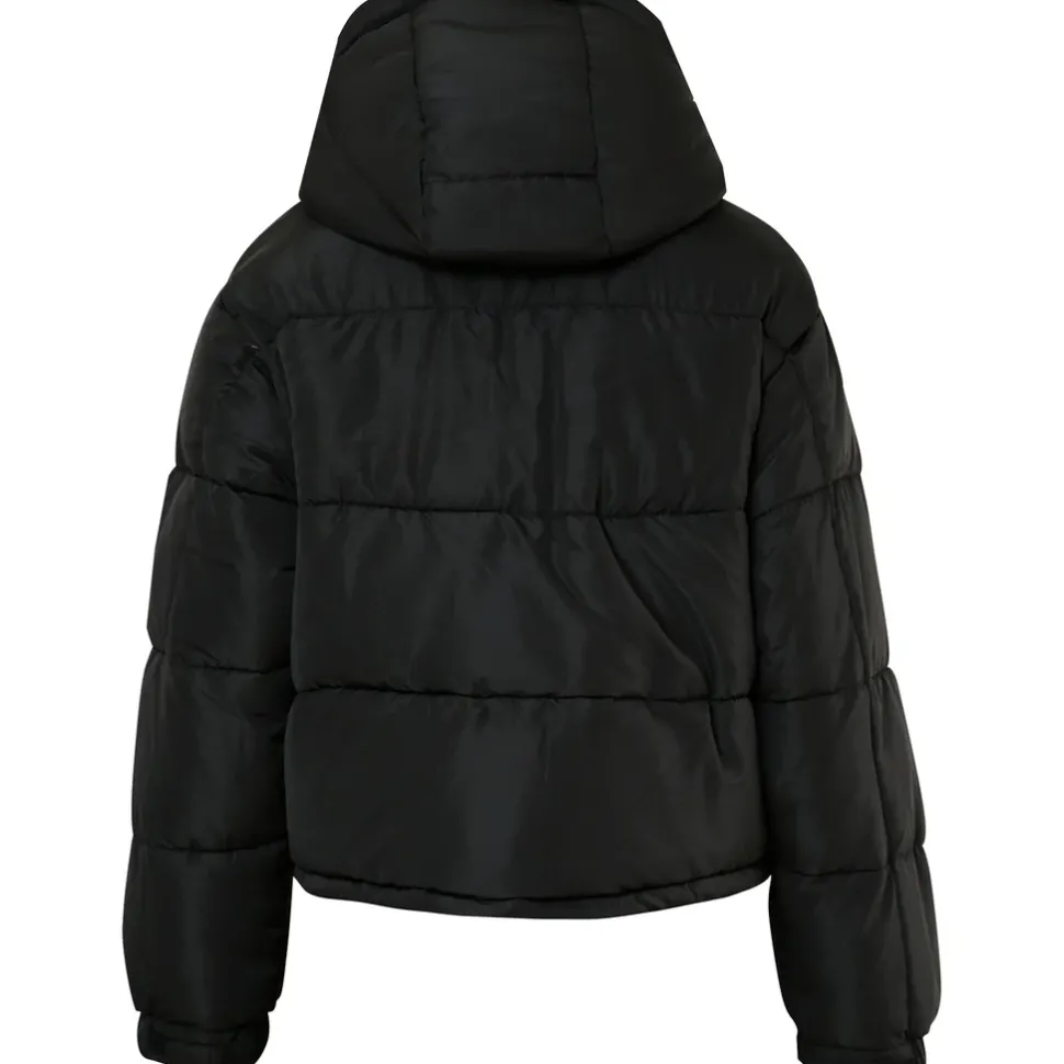Doudoune Courte Oversize Noir