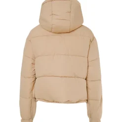 Doudoune Courte Oversize Beige