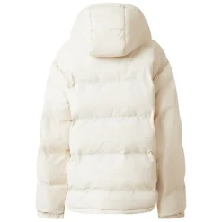 Doudoune Courte Sans Coutures Beige