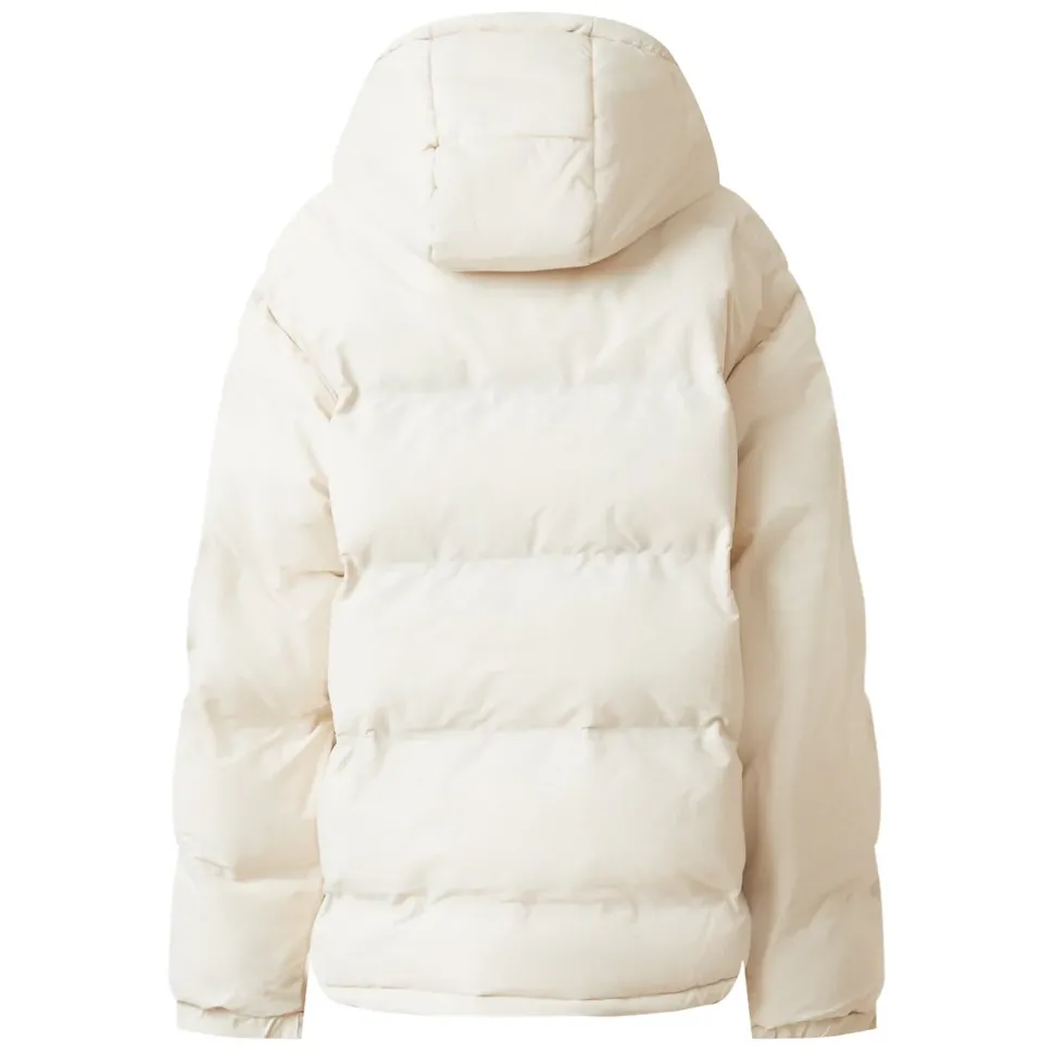Doudoune Courte Sans Coutures Beige
