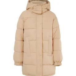 Doudoune Longue Oversize Beige