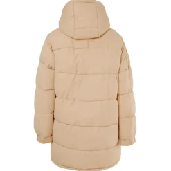 Doudoune Longue Oversize Beige