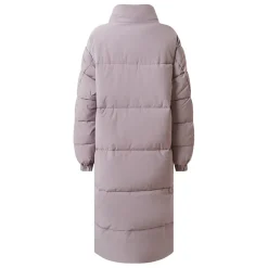 Doudoune Longue Oversize Violet