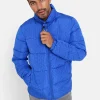 Doudoune Monogramme Matelassee Bleu
