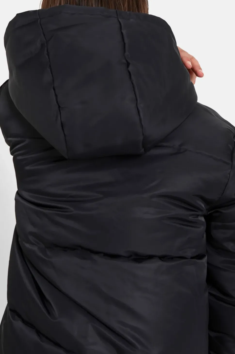 Doudoune Nylon Epais Noir
