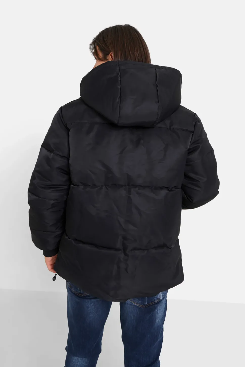 Doudoune Nylon Epais Noir