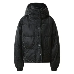 Doudoune Oversize Brillant Noir
