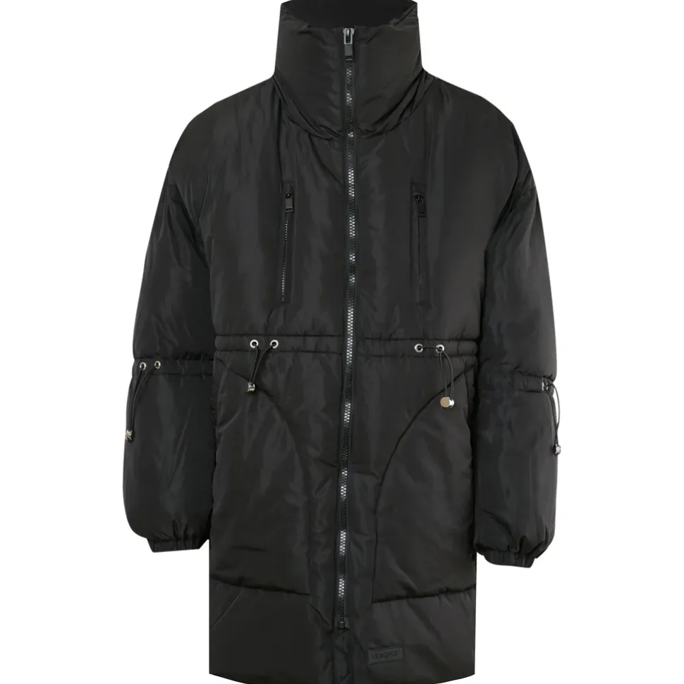 Doudoune Oversize Matelasse Noir