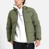 Doudoune Zips Logo Vert