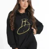 Helena Bu | Sweatshirt Capuche Noir