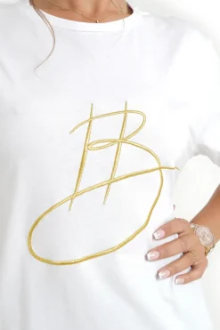 Helena Bu | T-Shirt Signature Blanc