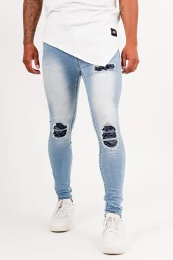 Jean Dechire Bandana Bleu