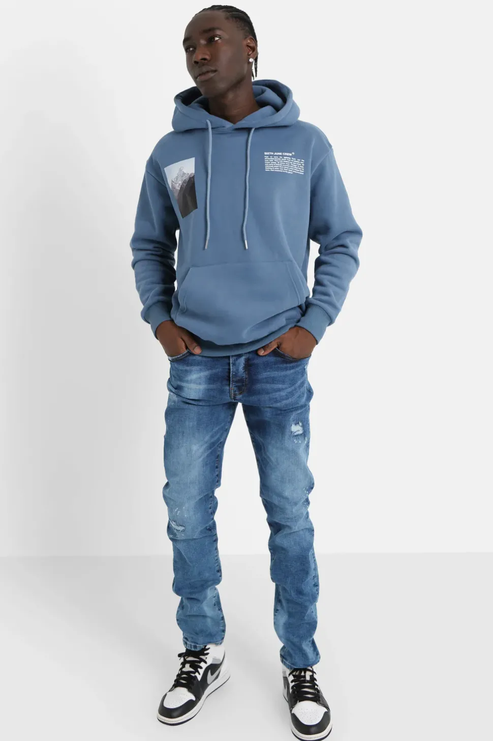 Jean Slim Delave Griffe Bleu