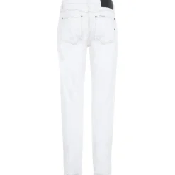 Jean Surpiqures Droit Blanc