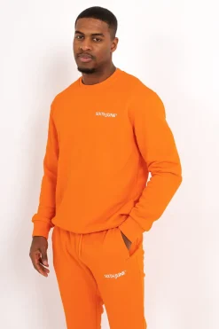 Jogging + Sweat Logo Brode Orange