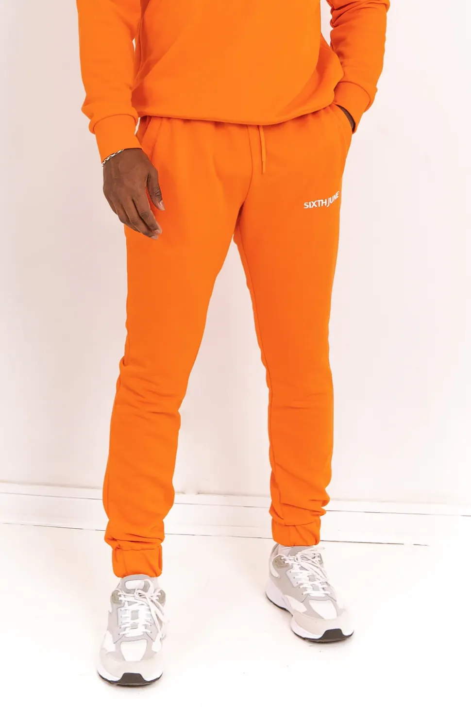Jogging + Sweat Logo Brode Orange