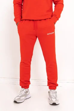 Jogging + Sweat Logo Brode Rouge