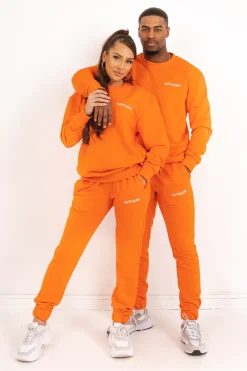 Jogging + Sweat Logo Brode Orange