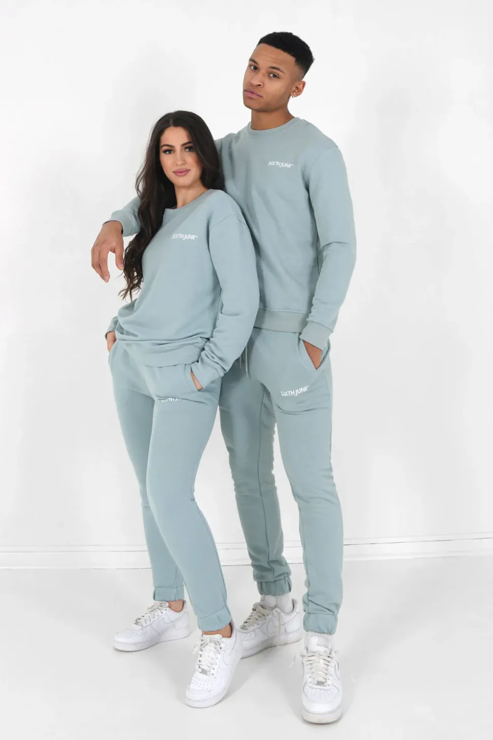 Jogging + Sweat Logo Brode Blue