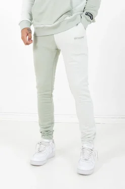 Jogging Bicolore Logo Vert Clair