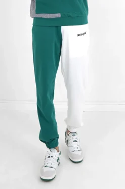 Jogging Bicolore Logo Vert