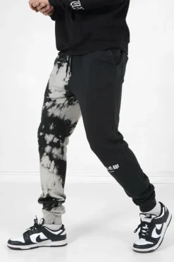 Jogging Bicolore Tie Dye Noir